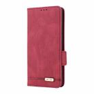 For Redmi Note 14 Pro 4G Magnetic Clasp Leather Phone Case(Red) - 2