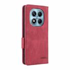 For Redmi Note 14 Pro 4G Magnetic Clasp Leather Phone Case(Red) - 3