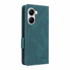 For Xiaomi Poco X7 Pro / Redmi Turbo 4 Magnetic Clasp Leather Phone Case(Green) - 3