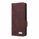 For Xiaomi Poco M7 Pro 5G / Redmi Note 14 5G Magnetic Clasp Leather Phone Case(Brown) - 2
