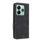 For Xiaomi Poco M7 Pro 5G / Redmi Note 14 5G Magnetic Clasp Leather Phone Case(Black) - 3