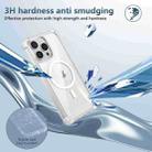 For iPhone 14 Plus Transparent MagSafe Magnetic Phone Case(Transparent) - 3