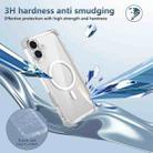 For iPhone 16 Transparent MagSafe Magnetic Phone Case(Transparent) - 3