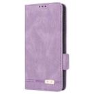 For Xiaomi Poco F6 Pro Magnetic Clasp Leather Phone Case(Purple) - 2