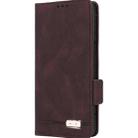 For Xiaomi Poco F6 Magnetic Clasp Leather Phone Case(Brown) - 2