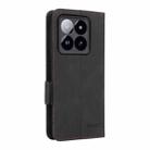 For Xiaomi 14T Pro Magnetic Clasp Leather Phone Case(Black) - 3