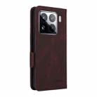 For Xiaomi 15 Pro Magnetic Clasp Leather Phone Case(Brown) - 3