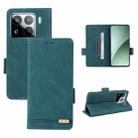 For Xiaomi 15 Pro Magnetic Clasp Leather Phone Case(Green) - 1
