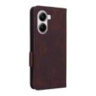 For Xiaomi Poco X7 Pro 5G / Redmi Turbo 4 Magnetic Clasp Leather Phone Case(Brown) - 3