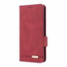 For Xiaomi Poco X7 Pro 5G / Redmi Turbo 4 Magnetic Clasp Leather Phone Case(Red) - 2