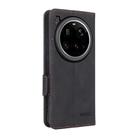 For Xiaomi 15 Ultra Magnetic Clasp Leather Phone Case(Black) - 3
