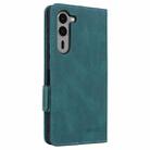 For Fujitsu Arrows F-51E We2 Plus Magnetic Clasp Leather Phone Case(Green) - 3