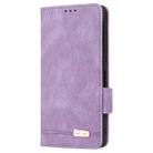 For Fujitsu Arrows F-51E We2 Plus Magnetic Clasp Leather Phone Case(Purple) - 2