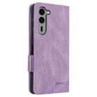 For Fujitsu Arrows F-51E We2 Plus Magnetic Clasp Leather Phone Case(Purple) - 3