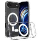 For iPhone 17 Air MagSafe Clear Acrylic PC Hybrid TPU Phone Case(Transparent) - 1