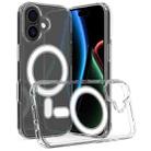 For iPhone 17 MagSafe Clear Acrylic PC Hybrid TPU Phone Case(Transparent) - 1