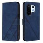 For vivo S30 Pro mini Crossbody 3D Embossed Flip Leather Phone Case(Blue) - 2
