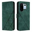For vivo S30 Pro mini Crossbody 3D Embossed Flip Leather Phone Case(Green) - 2