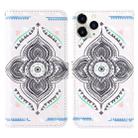 For iPhone 12 mini 3D Painting Colored Drawing Pattern Horizontal Flip TPU + PU Leather Case with Holder & Card Slots & Wallet & Lanyard(Spinning Top) - 1