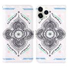 For iPhone 12 Pro Max 3D Painting Colored Drawing Pattern Horizontal Flip TPU + PU Leather Case with Holder & Card Slots & Wallet & Lanyard(Spinning Top) - 1