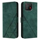 For Asus ROG Phone 8 Crossbody 3D Embossed Flip Leather Phone Case(Green) - 2