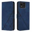 For Asus Zenfone 11 Ultra Crossbody 3D Embossed Flip Leather Phone Case(Blue) - 2