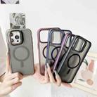 For iPhone 15 Plus J3 Magsafe Frame Bracket Shockproof Phone Case(Royal Blue) - 2