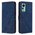 For Ulefone Note 14 Crossbody 3D Embossed Flip Leather Phone Case(Blue) - 2