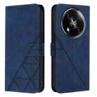 For Itel RS4 Crossbody 3D Embossed Flip Leather Phone Case(Blue) - 2