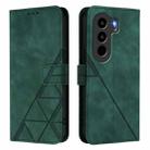 For Itel Power 70 Crossbody 3D Embossed Flip Leather Phone Case(Green) - 2