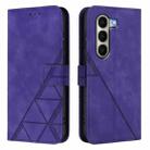 For Itel A95 5G Crossbody 3D Embossed Flip Leather Phone Case(Purple) - 2