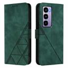 For Itel City 100 Crossbody 3D Embossed Flip Leather Phone Case(Green) - 2