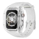 For Apple Watch SE 2023 44mm Modified PC Hybrid TPU Watch Case Band(Starlight Transparent) - 1