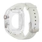 For Apple Watch Series 8 45mm Modified PC Hybrid TPU Watch Case Band(Starlight Transparent) - 2