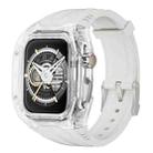 For Apple Watch SE 2022 44mm Modified PC Hybrid TPU Watch Case Band(Starlight Transparent) - 1