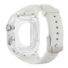 For Apple Watch SE 2022 44mm Modified PC Hybrid TPU Watch Case Band(Starlight Transparent) - 2