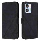 For Oukitel C35 / C36 Crossbody 3D Embossed Flip Leather Phone Case(Black) - 2