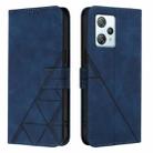 For Blackview A53 Crossbody 3D Embossed Flip Leather Phone Case(Blue) - 2