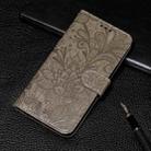 For OnePlus Nord 3 5G / Ace 2V Lace Flower Embossing Flip Leather Phone Case(Grey) - 2