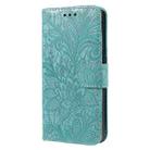 For OnePlus Nord 4 Lace Flower Embossing Flip Leather Phone Case(Green) - 3