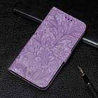 For OnePlus Nord CE4 Lite Global Lace Flower Embossing Flip Leather Phone Case(Purple) - 2