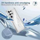 For Samsung Galaxy S23 FE 5G Transparent MagSafe Magnetic Phone Case(Transparent) - 3