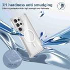 For Samsung Galaxy S23 Ultra 5G Transparent MagSafe Magnetic Phone Case(Transparent) - 3