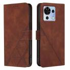 For ZTE Blade V50 Vita Crossbody 3D Embossed Flip Leather Phone Case(Brown) - 2