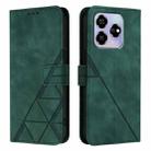 For ZTE Blade V60 / Axon 60 4G Crossbody 3D Embossed Flip Leather Phone Case(Green) - 2