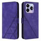 For ZTE Blade V60 / Axon 60 4G Crossbody 3D Embossed Flip Leather Phone Case(Purple) - 2