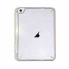 For iPad 10.2 2021 / 2020 / 10.5 Crystal Clear Acrylic Hybrid TPU Tablet Case With Pen Slot(Transparent) - 1