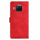 For Xiaomi Mi 10T Lite 5G Cherry Blossom Butterfly Skin Feel Embossed PU Phone Case(Red) - 3