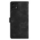 For Xiaomi 14T Cherry Blossom Butterfly Skin Feel Embossed PU Phone Case(Black) - 3