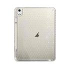 For iPad Air 2022 / 2020 10.9 Diamond Texture Acrylic Hybrid TPU Tablet Case(Transparent) - 1